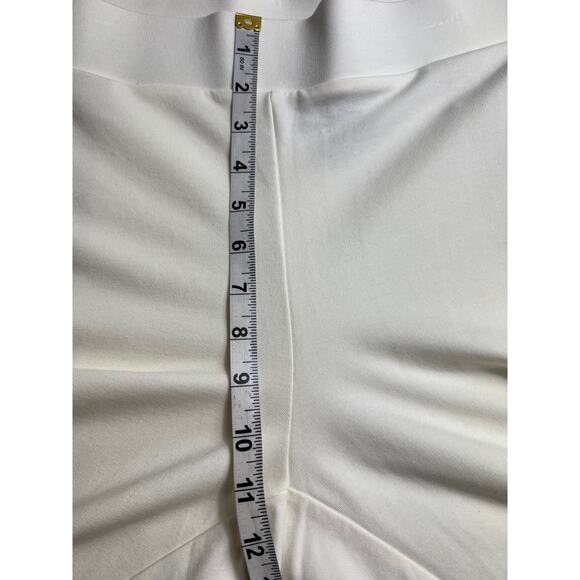 NEW Pure J.Jill Women's Cream Pants Large Petite Slim Leg Pull On Stretch - Picture 7 of 8